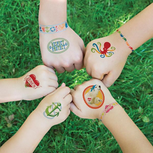 Ocean Tattoo Kit - The Wee Believers Toy Company