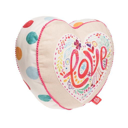 Love Heart Affirmation Pillow - The Wee Believers Toy Company