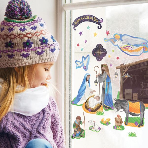 Advent Calendar Clings - The Wee Believers Toy Company