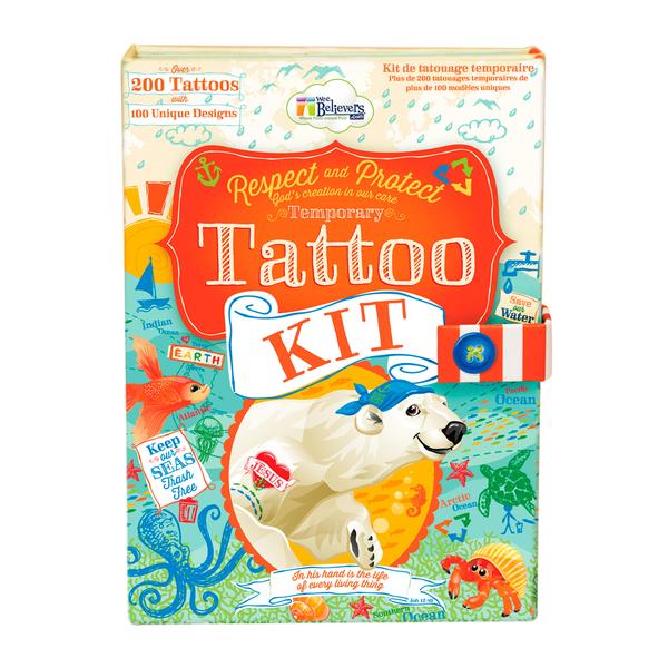 Ocean Tattoo Kit - The Wee Believers Toy Company